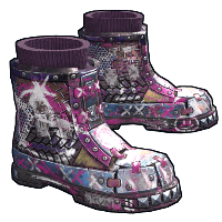 Apocalyptic Knight Boots