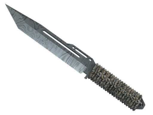 ★ Paracord Knife | Damascus Steel (Field-Tested)