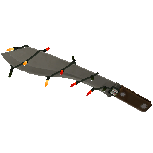 Strange Festivized Professional Killstreak Kukri
