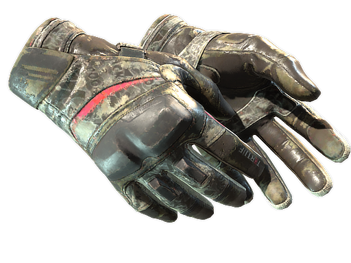★ Moto Gloves | Boom! (Battle-Scarred)