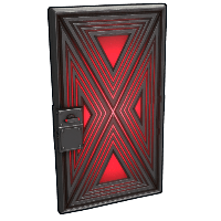 Evil Lair Metal Door