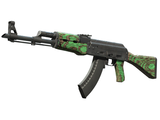 Souvenir AK-47 | Green Laminate (Factory New)