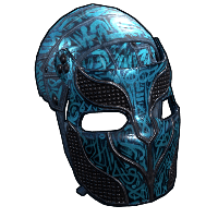 Azul Metal Facemask
