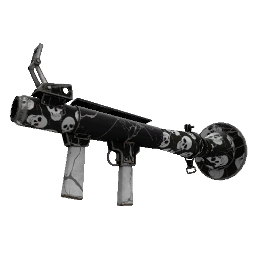 Strange Skull Cracked Rocket Launcher (Field-Tested)
