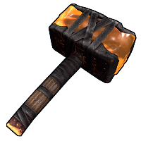 Ancient Amber Hammer