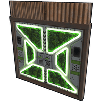 Greening Area Double Door
