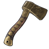 Gold Chains Hatchet