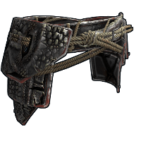 Black Alligator Kilt