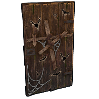 Halloween Wooden Door