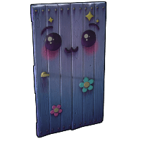 Kawaii Wooden Door