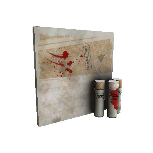 Strange Cardboard Boxed War Paint (Battle Scarred)