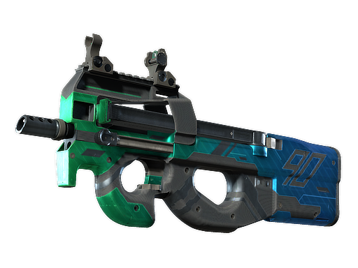StatTrak™ P90 | Wave Breaker (Factory New)