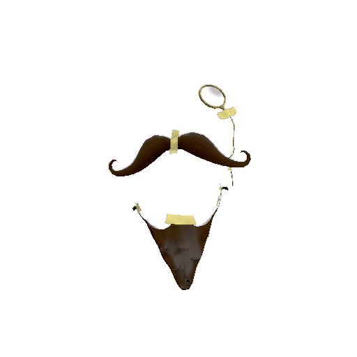 Vintage Whiskered Gentleman