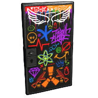 Spraycan Sheet Metal Door