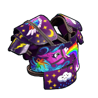 Rainbow Pony Vest