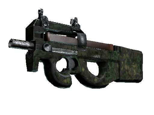 Souvenir P90 | Verdant Growth (Well-Worn)