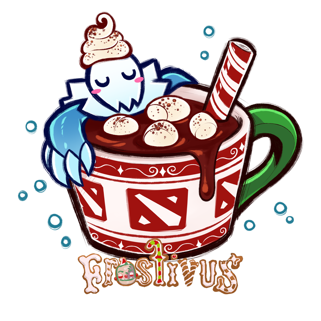 Frostivus 2023 Sticker - Ancient Chocolate