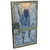 Porcelain Sheet Metal Door