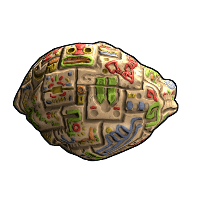 Ancient Squiggles Rock