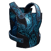 Azul Metal Chest Plate