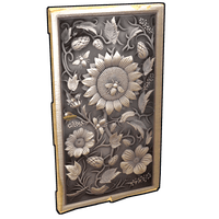 Whittled Bloom Door