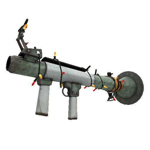 Strange Festivized Killstreak Aqua Marine Rocket Launcher (Field-Tested)
