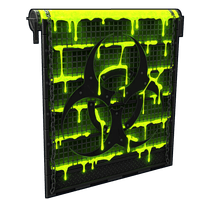 Biohazard Bunker Garage Door