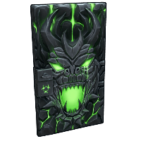 Toxic Dragon Metal Door
