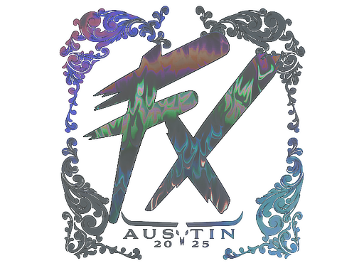 Sticker | Fluxo (Holo) | Austin 2025