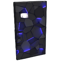 Ultramarine Metal Door