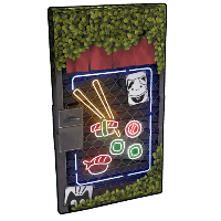Sushi Sheet Metal Door
