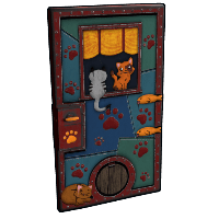 MeowMeow Sheet Metal Door