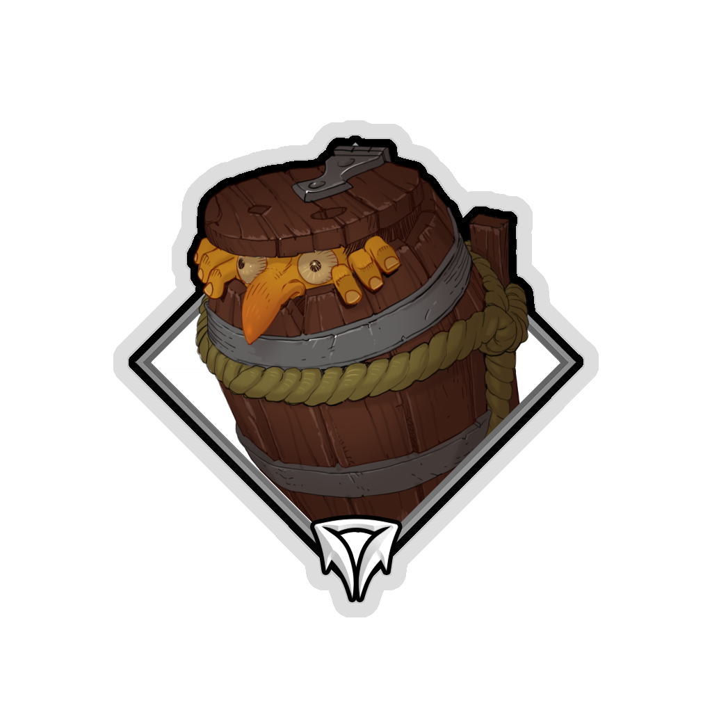 Crownfall Sticker - Spoon