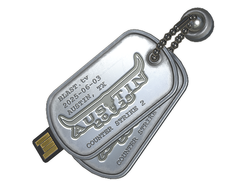 Souvenir Charm | Austin 2025 Highlight | Warning Shot