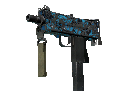MAC-10 | Oceanic (Battle-Scarred)