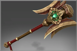 Autographed Rout of the Emerald Marauder - Weapon