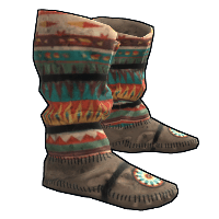 Native American Hide Shoes