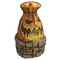 Jack-o'-lantern Furnace