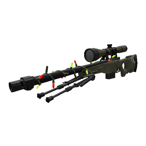 Genuine Festivized Killstreak AWPer Hand