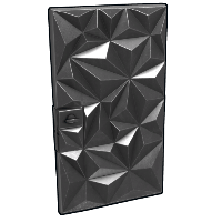 Facet Sheet Metal Door