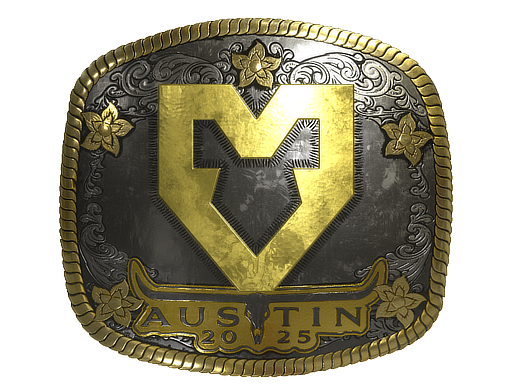 Sticker | MOUZ (Gold) | Austin 2025