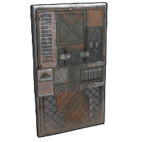 Metalshop Scrap Door