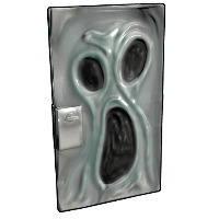 Ghostly Sheet Metal Door