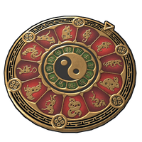 Lunar Zodiac Spinning Wheel