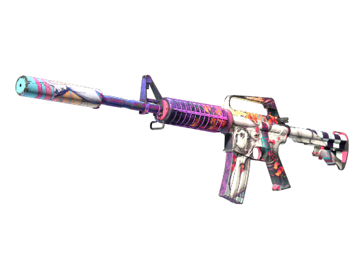 StatTrak™ M4A1-S | Vaporwave (Well-Worn)