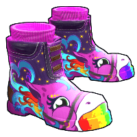 Rainbow Pony Boots
