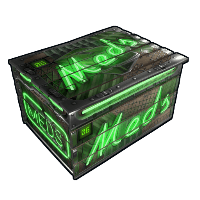 Neon Small Meds Storage